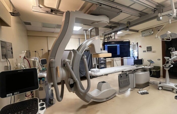 Sala Angiografia Ospedale Ravenna