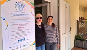 Cs 162 Nuova Sede A Russi Del Centro Per Le Famiglie Da Sinistra Maria Pelleriti E Claudia Mosciatti 