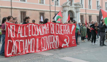 Manifestazione No Armi Gaza Israele 