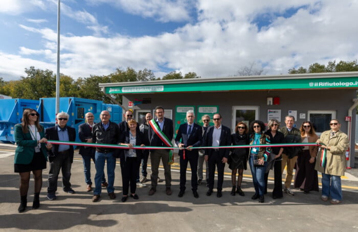 Ravenna 30/10/2026. Hera. Inaugurazione Della Stazione Ecologica Ravenna Ovest.