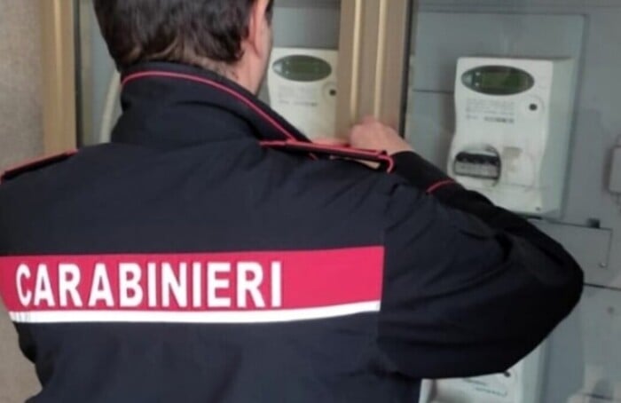 Furto Energia Elettrica Carabinieri
