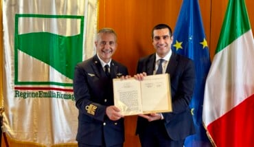 L'ammiraglio Sergio Liardo E Il Presidente Michele De Pascale 3 