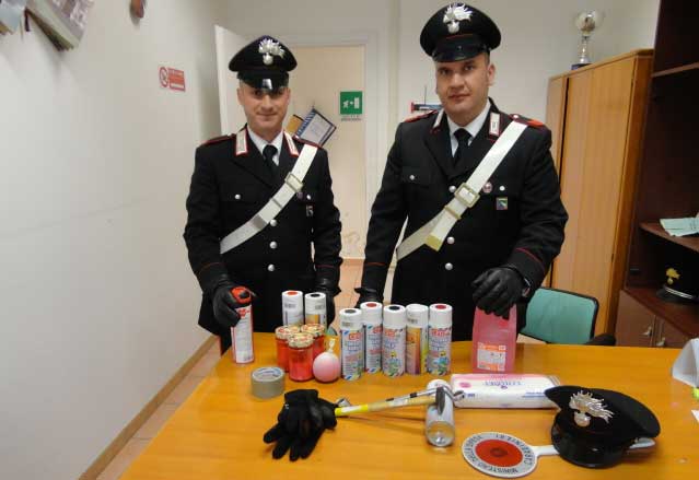 carabinieri animalisti daini