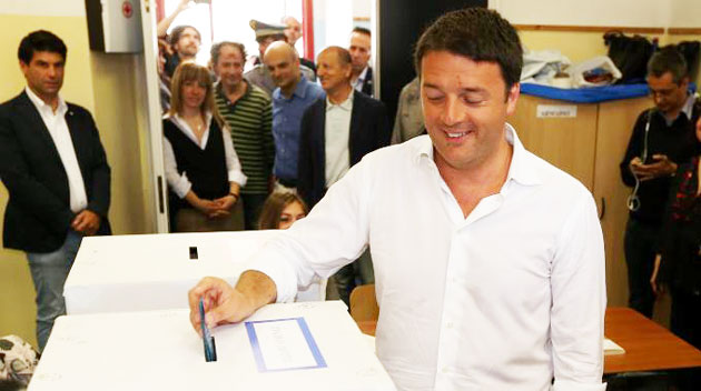 Renzi vota