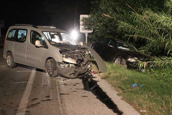 incidente ss 16 Pinarella