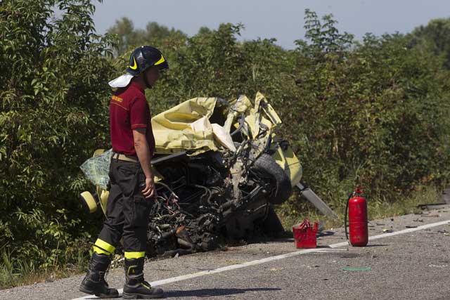 incidente Romea Ravenna