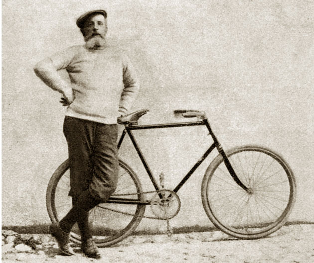 Guerrini in bici