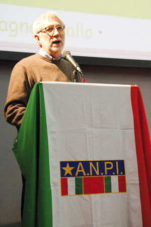 Il presidente dell'Anpi ravennate Ivano Artioli Artioli Anpi