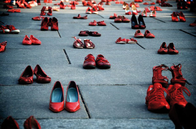 scarpe rosse